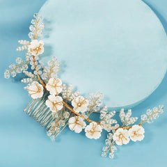 Bridal Hair Comb Vine Bridal Headpieces For Wedding Hair Accessories