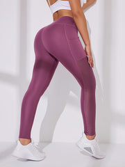 High Waist Leggings with Pockets Tummy Control Yoga Pants