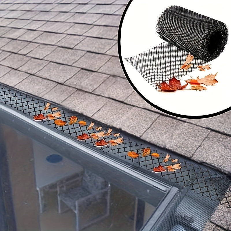 Plastic Gutter Guard Clip Rain Gutter Leaf Guard Stop Clogged Gutters