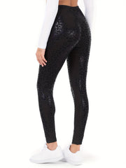 Leopard Wideband High Rise Leggings