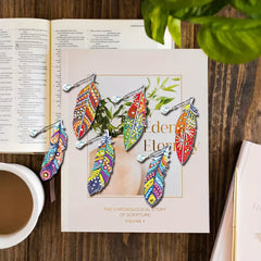 DIY Diamond Art Bookmarks Set with Tassels