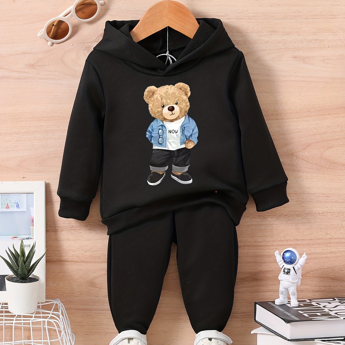 Bear Style Baby Outfit Set for Autumn/Winter