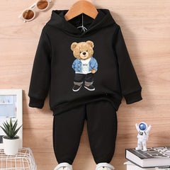 Bear Style Baby Outfit Set for Autumn/Winter