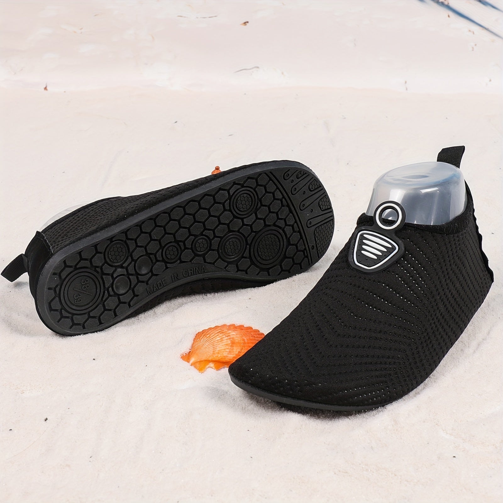 Unisex Barefoot Slip On Water Shoes Lightweight Quick Dry Aqua Shoes