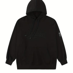 Men's Graphic Pullover Hoodie with Kangaroo Pocket