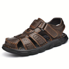 Men's Hook And Loop Sandals Non Slip Beach Shoes Summer