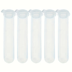 50pcs Transparent Plastic Centrifuge Test Tube 10ml with Lid