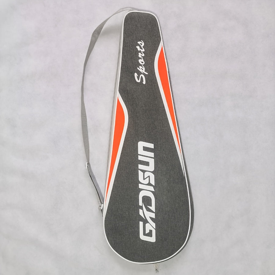 Iron Alloy Badminton Racket + 3-Layer Oxford Bag