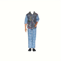 Doll Clothes Outfit for Boy Doll Accessories Toys Halloween Xmas Gift