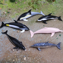 12pcs Ocean Animals Dolphin Fish Sea Marine Models Action Figures Toys