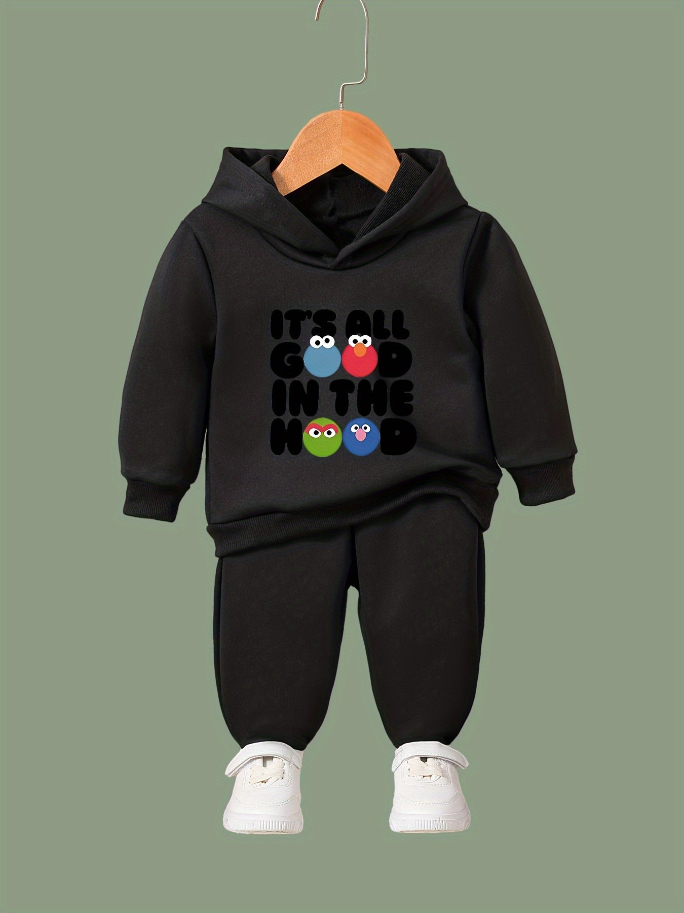 Girls Casual Comfy Activewear Set For Spring Fall Sports