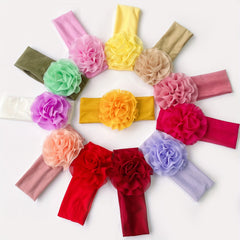 Baby Wide Flower Headband Hair Band