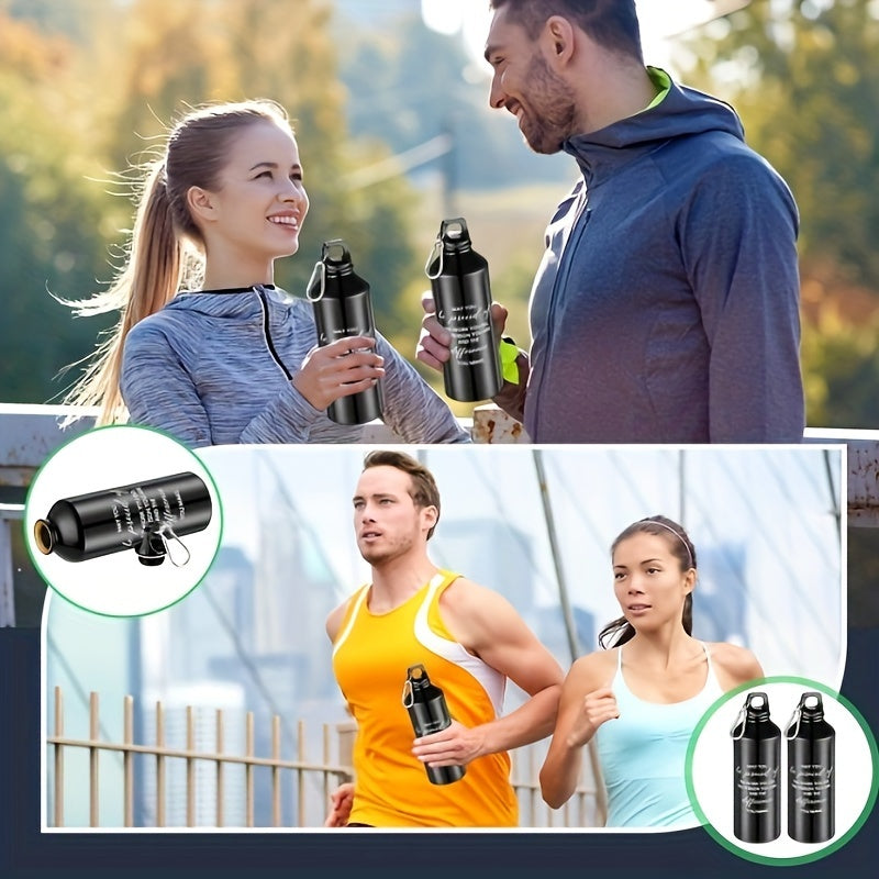 500ml Aluminum Water Bottle Reusable Lightweight Cup