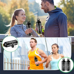 500ml Aluminum Water Bottle Reusable Lightweight Cup
