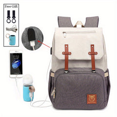 Large Capacity Nappy Backpack Bag Mom Baby Waterproof Diaper Bags