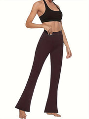 Women's High Waist Flared Yoga Pants