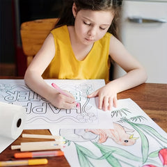 Drawing Paper Roll 10m Art Paper Roll X 10M Painting Sketching Paper
