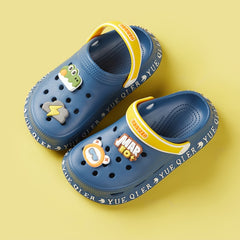 Girls Cartoon Sandals Quick Drying Clogs - Indoor Outdoor Beach Pool All Seasons