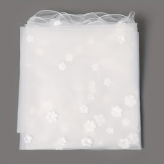 Baroque Wedding Veil With Comb Bride Cathedral Veil 1 Tier Long Veil