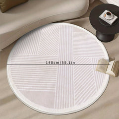 Non Slip Round Floor Carpet Mat for Home Decor