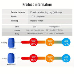 Portable Warm Sleeping Bag Lightweight Outdoor Camping Essential