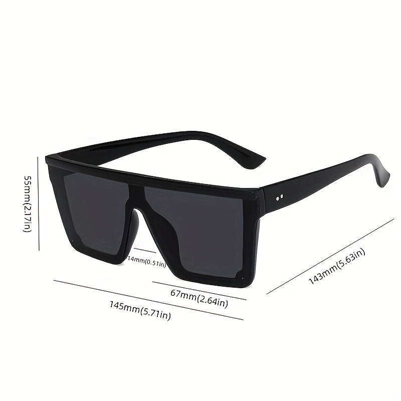 Men's Large Frame Sunglasses for Street Photography Party