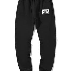 Men's Casual Letter Print Stylish Jogger Sweatpants