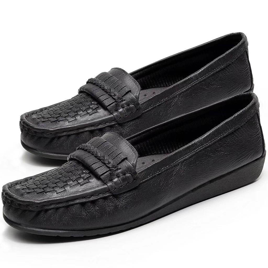 Roman Faux Leather Women's Slip-on Loafers