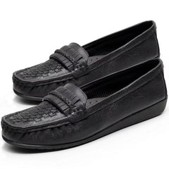 Roman Faux Leather Women's Slip-on Loafers