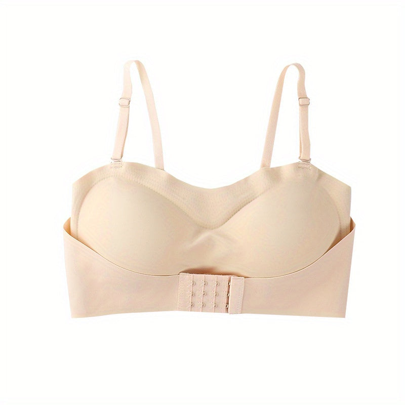 Soft Strapless Wire-Free Bra Push Up Lingerie Women's Underwear