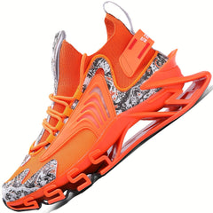 Men's Breathable Mesh Cushion Jogging Sneakers