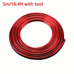 Universal PVC Strip Moulding Decoration 16ft 5m for Car Interior Upgrade