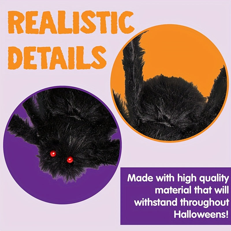 Glowing Extra Large Spider Halloween Decorative Props