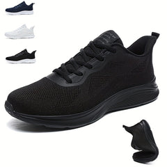 Men's Lace-Up Running Shoes Lightweight Sneaker