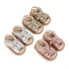 Cute Bowknot Open Toe Baby Sandals Party Beach Lightweight Shoes