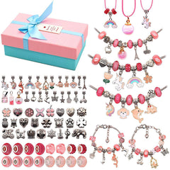 DIY Charm Bracelet Making Kit with Beads for Girls & Adults