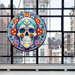 Skull Pattern Artificial Diamond Painting Kit DIY 5D Diamond Art Kit