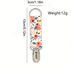 Flower Pattern Hat Clip On Bag Hat Holder For Handbag Backpack Luggage