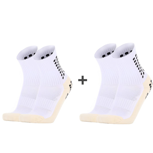Kids Non Slip Soccer Socks, 2 Pairs