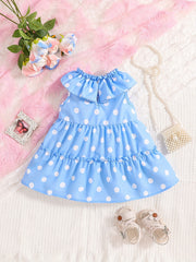 Baby Girl Ruffle Halter Tank Dress