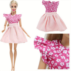 5pcs Doll Clothing Set for 11.5 Inch Doll Casual Everyday Outfits