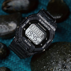 Youth LED Sports Watch 50M Waterproof Digital Electronic Watch For Kids