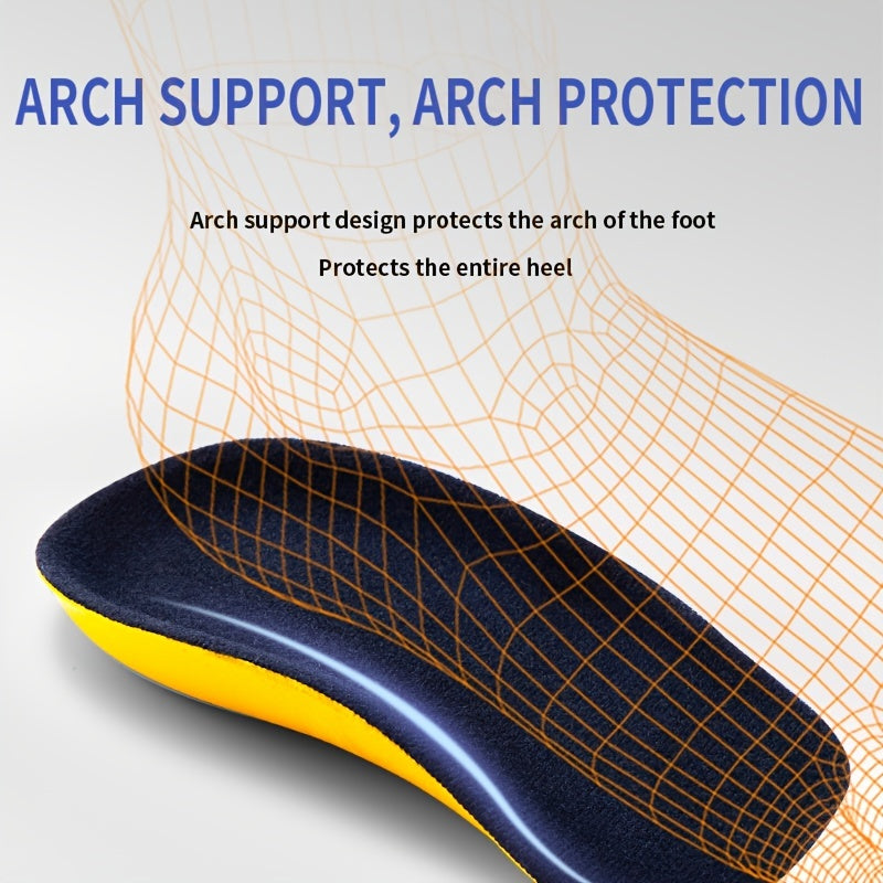 Half Insoles for Heel Spurs Pain Relief Foot Massager Gel Pads