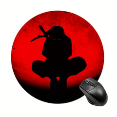 Personalized Round Gaming Mouse Pad for Women, Girls - Non-slip Rubber Mouse Mat