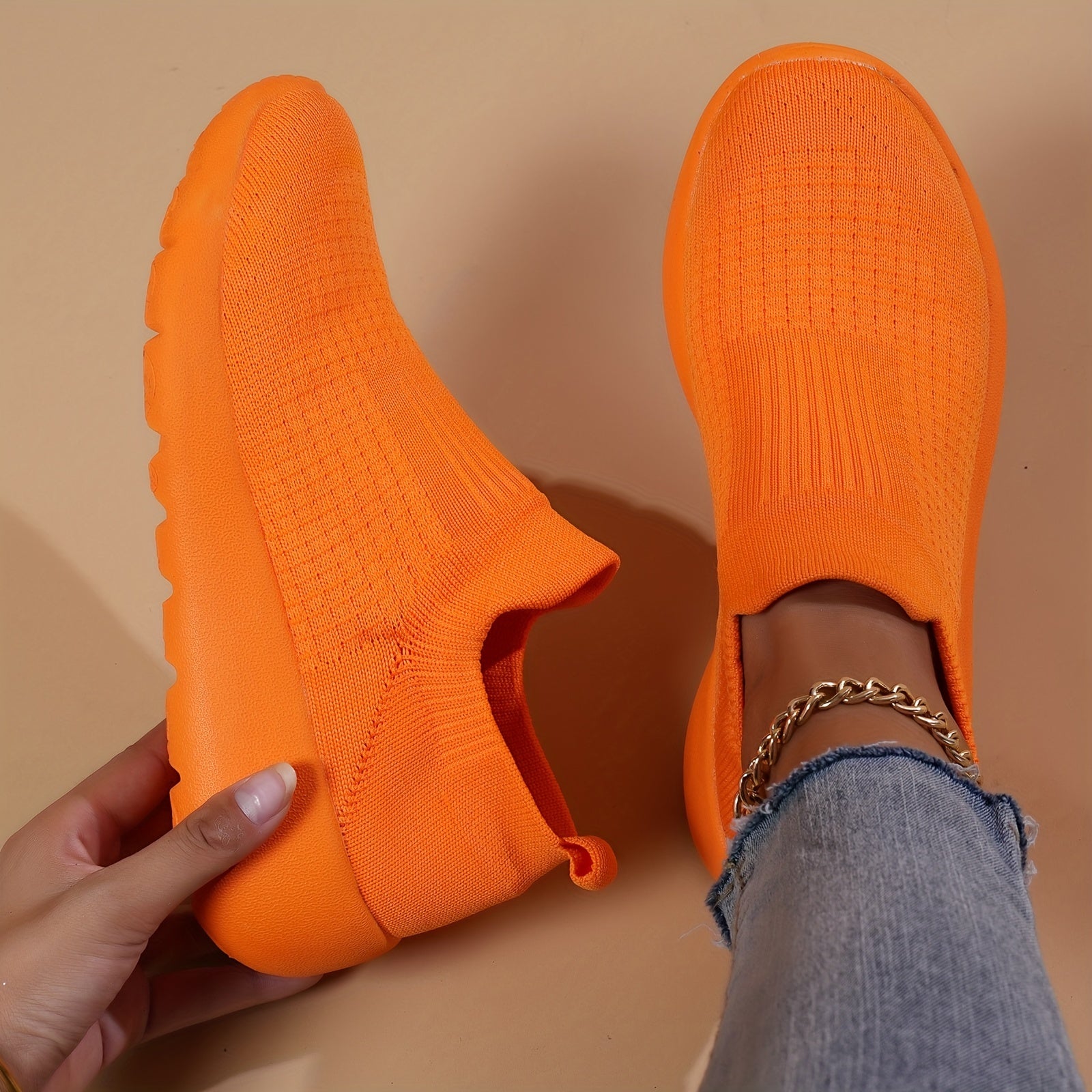 Soft Thick Bottom Heighten Running Shoes
