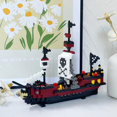 3D Pirate Model Building Blocks Puzzle Toy Gift