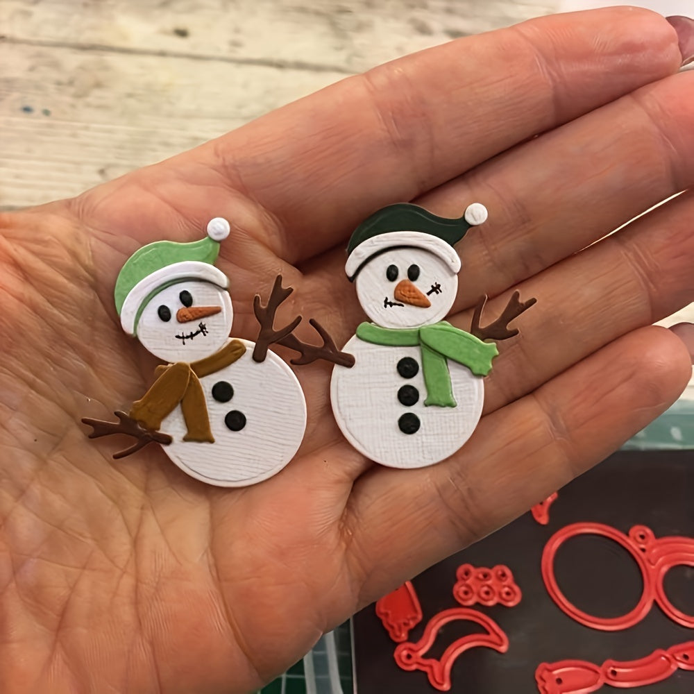 1pc Metal Cutting Dies Snowman Set for Scrapbook