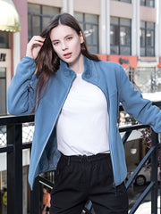 Double Sided Fleece Anti-Static Warm Jacket Women's Sportswear