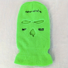 Knitted Balaclava Hat Full Face Cover Winter Outdoor Sports Mask