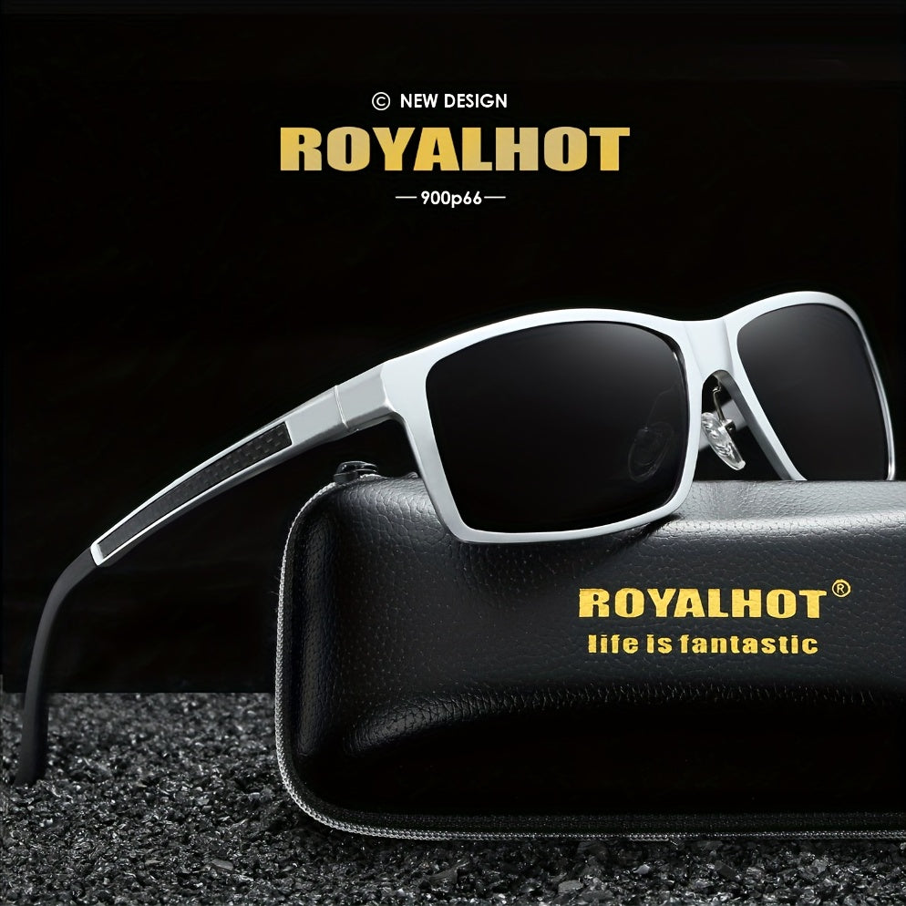 RoyalHot Polarized Aluminum Sunglasses for Driving